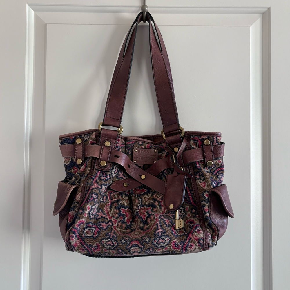 Fossil Carpetbagger Shoulder Bag